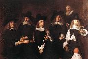 HALS, Frans Regents of the Old Men's Almshouse oil painting reproduction